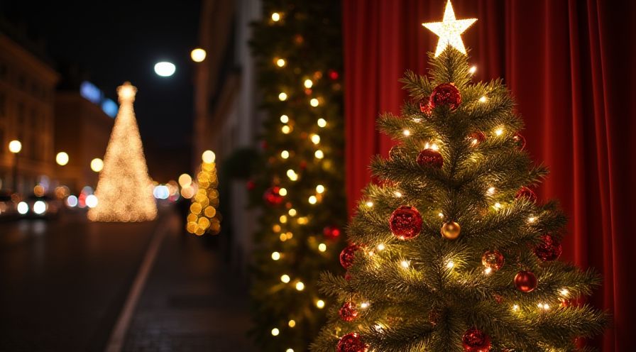 Weihnachtliche Tischdeko